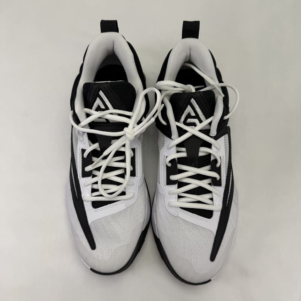Nike Giannis Immortality‎ 3 Oreo Black White Basketball SZ 11.5 DZ7533-100 - Picture 2 of 7